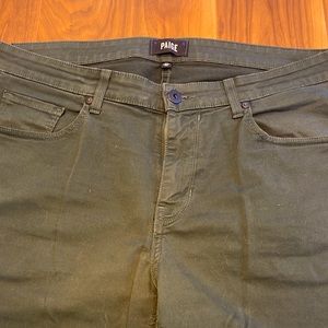 Paige Mens jeans green size 34